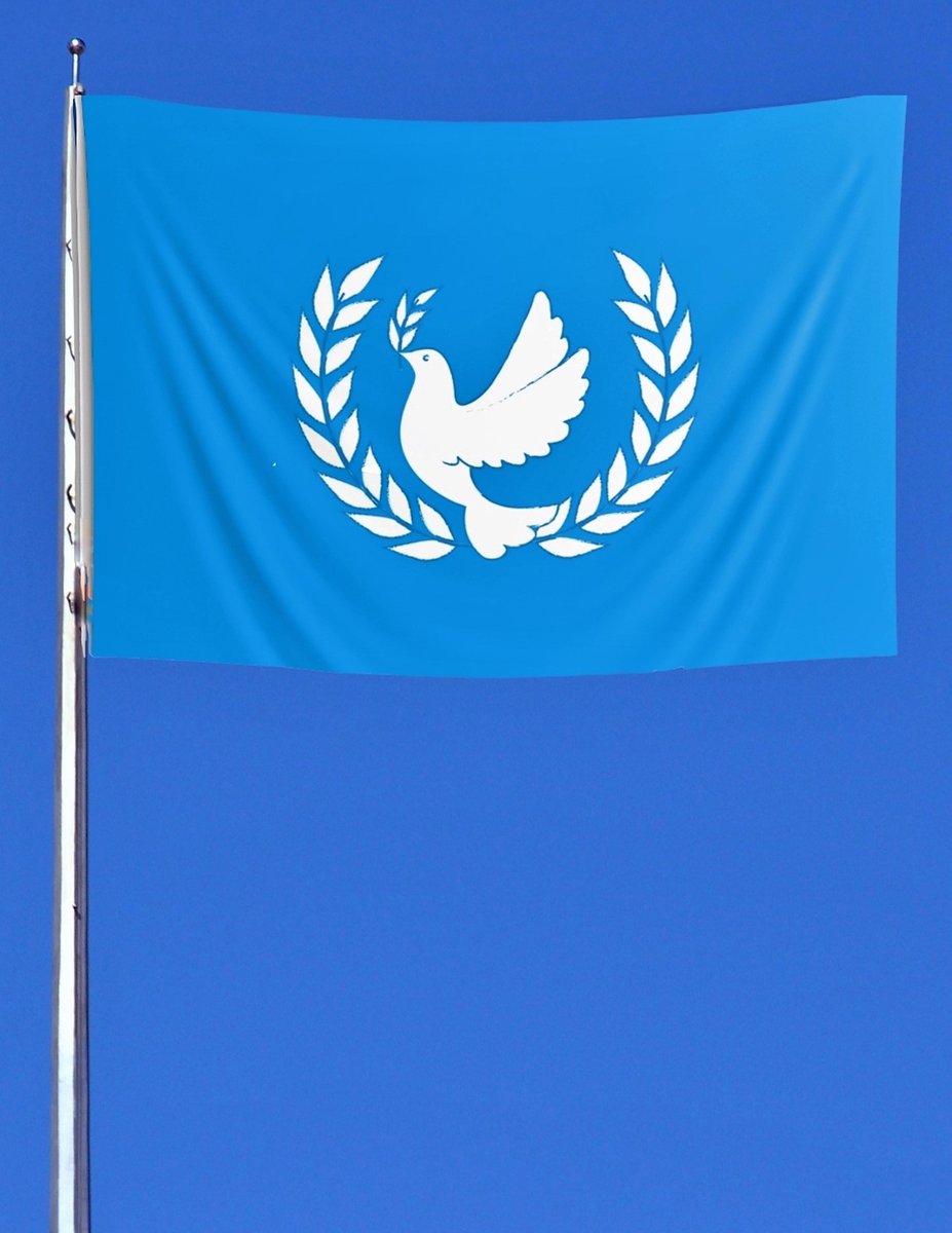 Vredesvlag | Vlag van de vrede | Peace Flag | Oekraine - Rusland | Wereldvrede